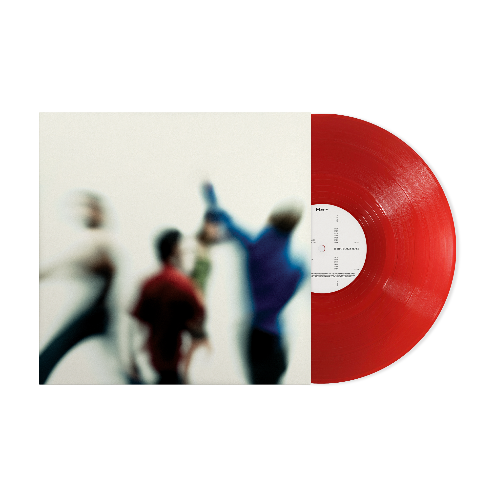 SPACEY JANE 'IF THAT MAKES SENSE' LP (Ruby Red Vinyl)