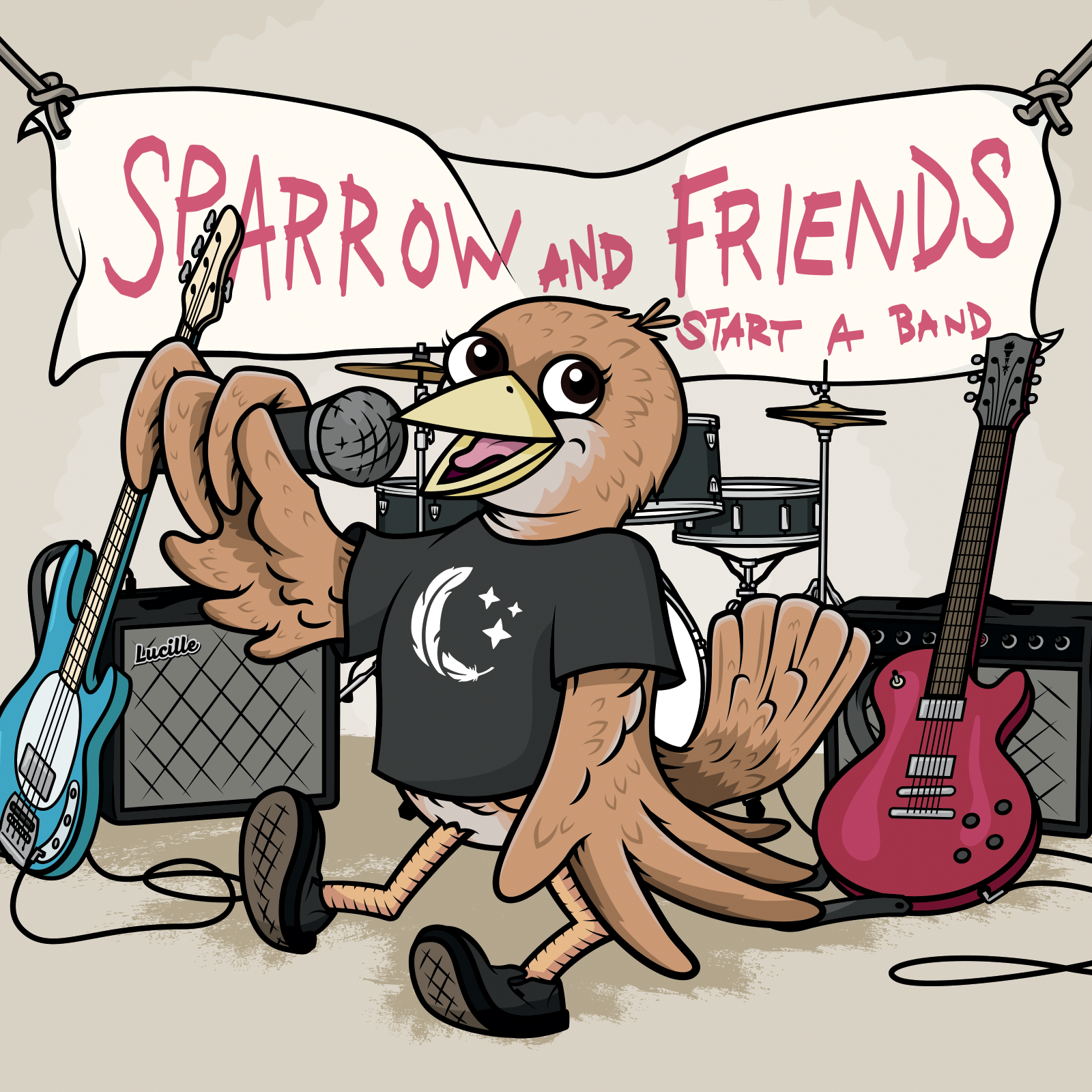 Sparrow Sleeps - Sparrow and Friends Start A Band! Vinyl