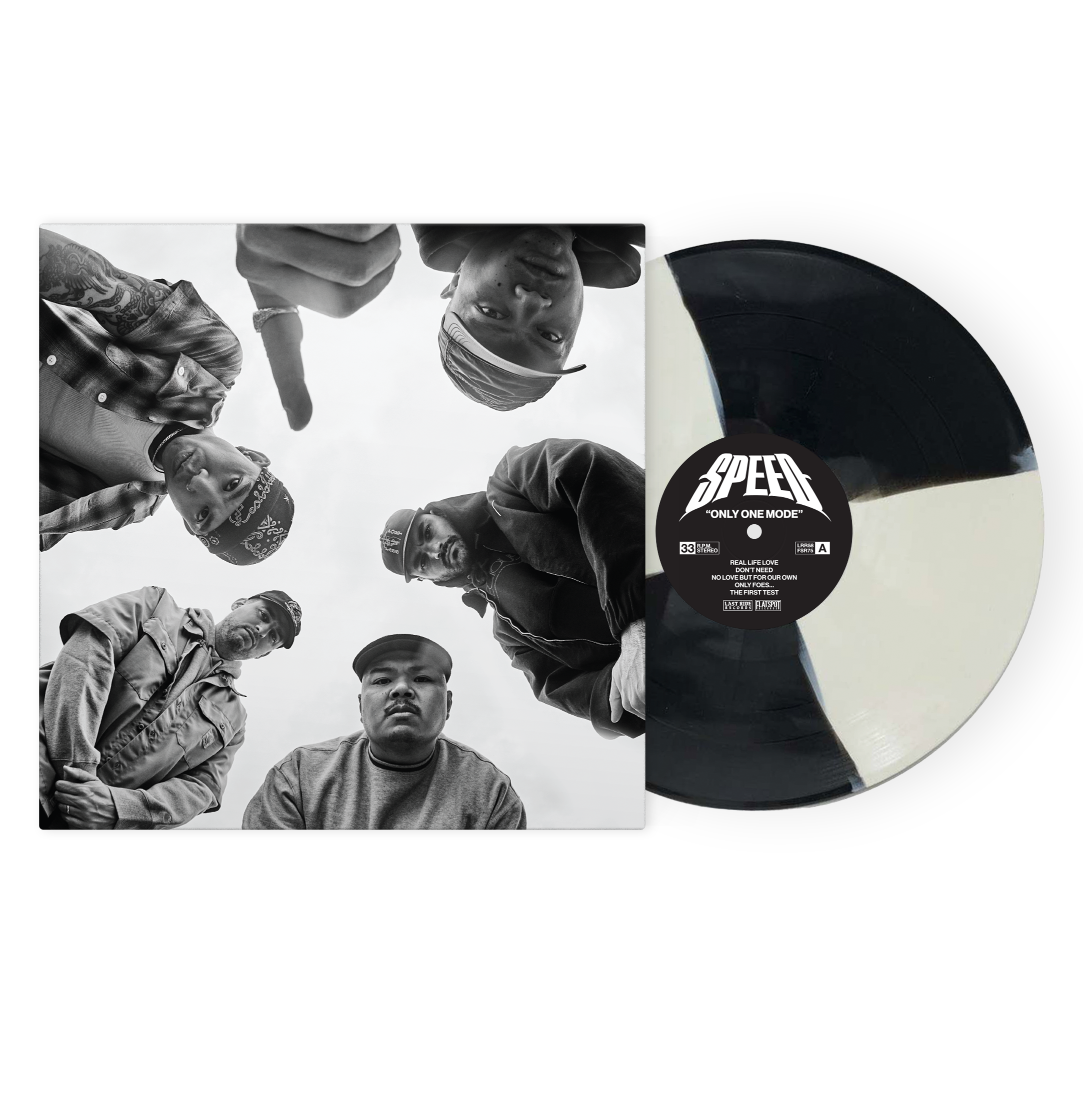 SPEED ‘ONLY ONE MODE’ LP - EXCLUSIVE - LTD. 300 - QUAD/BLACK/WHITE