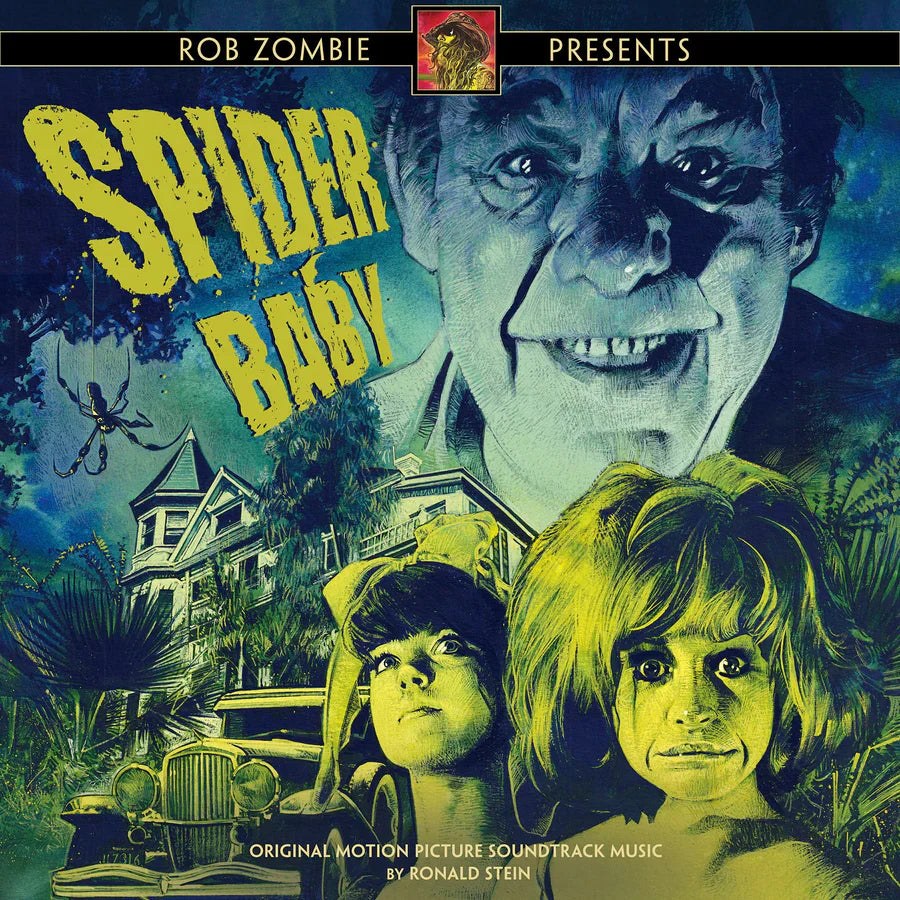 ROB ZOMBIE PRESENTS 'SPIDER BABY' ORIGINAL SOUNDTRACK 2LP - BLUE/GREEN/MARBLE