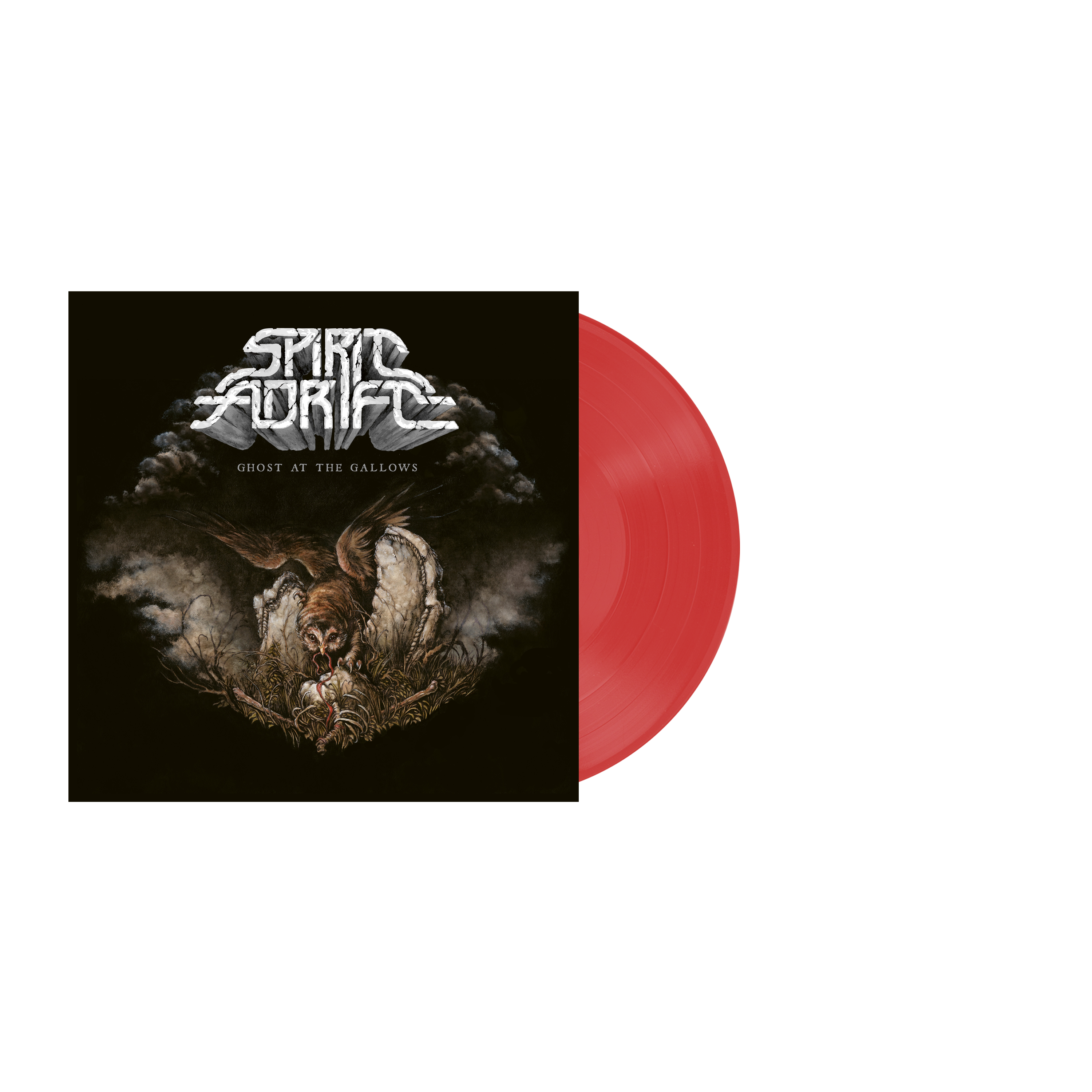 SPIRIT ADRIFT ‘GHOST AT THE GALLOWS’ LP - EXCLUSIVE - LTD. 300 - RUBY