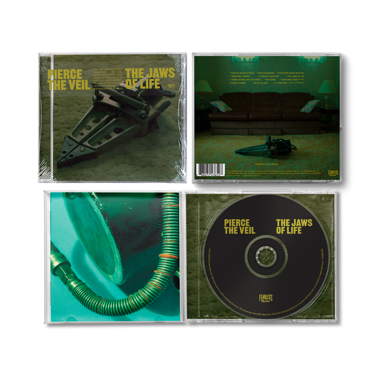 PIERCE THE VEIL 'THE JAWS OF LIFE' CD