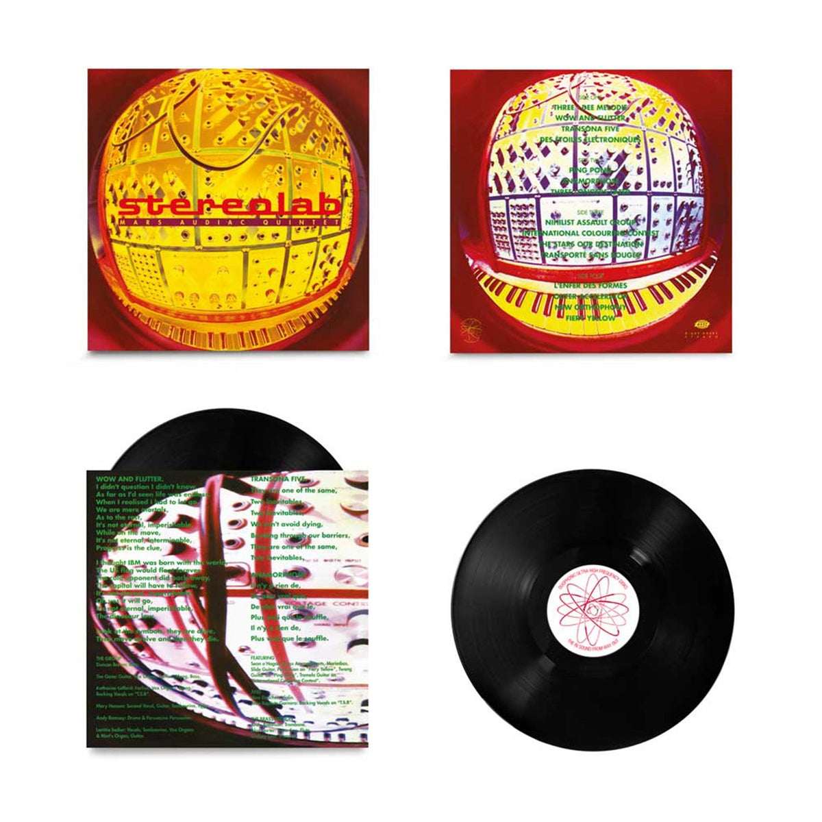 Stereolab Mars Audiac Quintet Vinyl