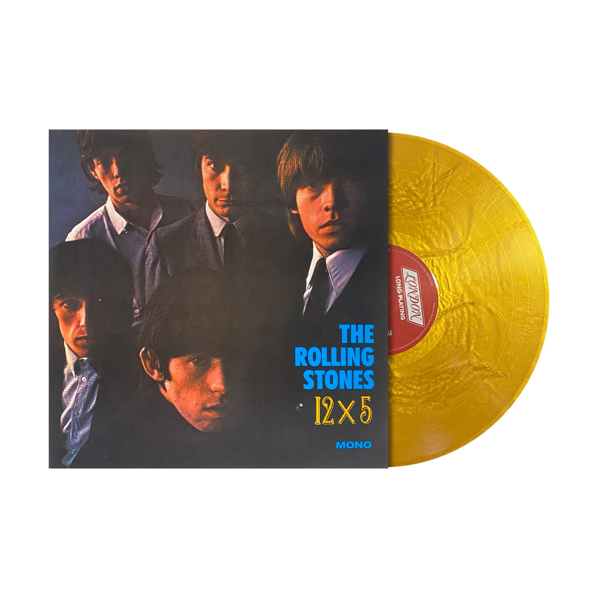 THE ROLLING STONES ’12x5’ LP - LTD. - GOLD