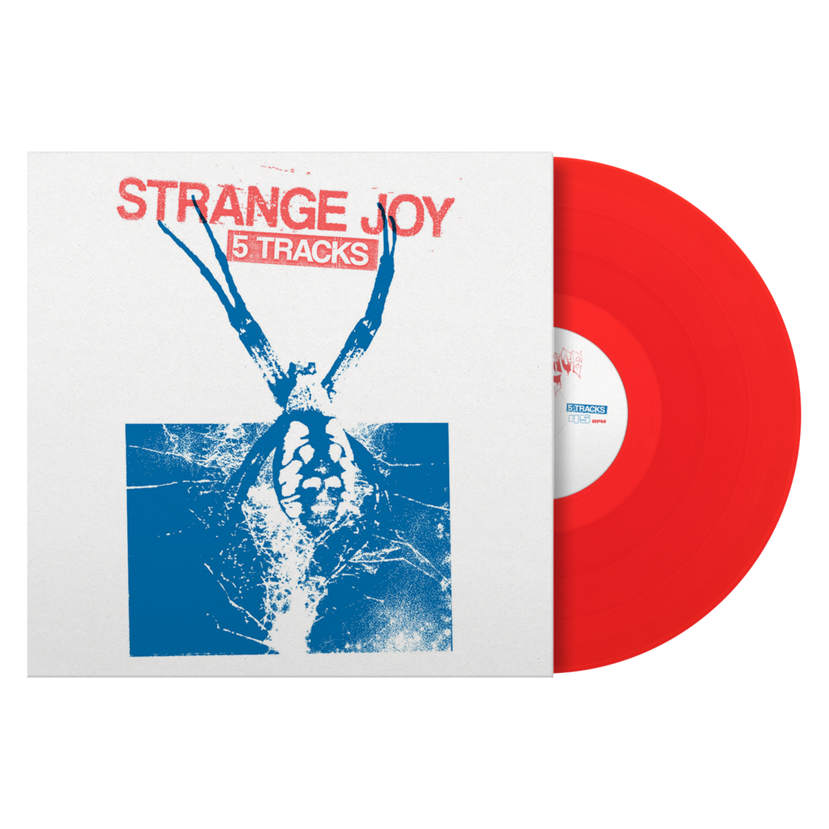 STRANGE JOY ‘5 TRACKS’ 12" EP - EXCLUSIVE - LTD. 100 - RED