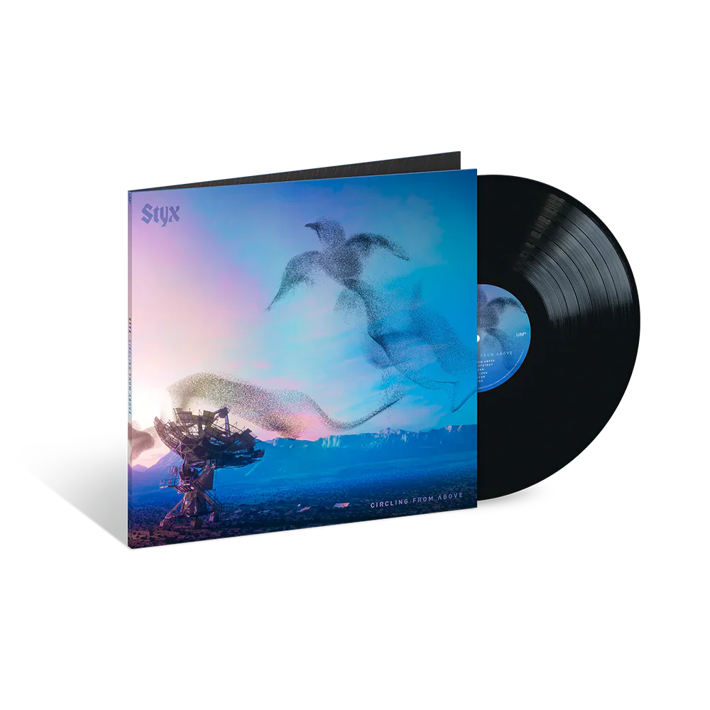 STYX 'CIRCLING FROM ABOVE' LP