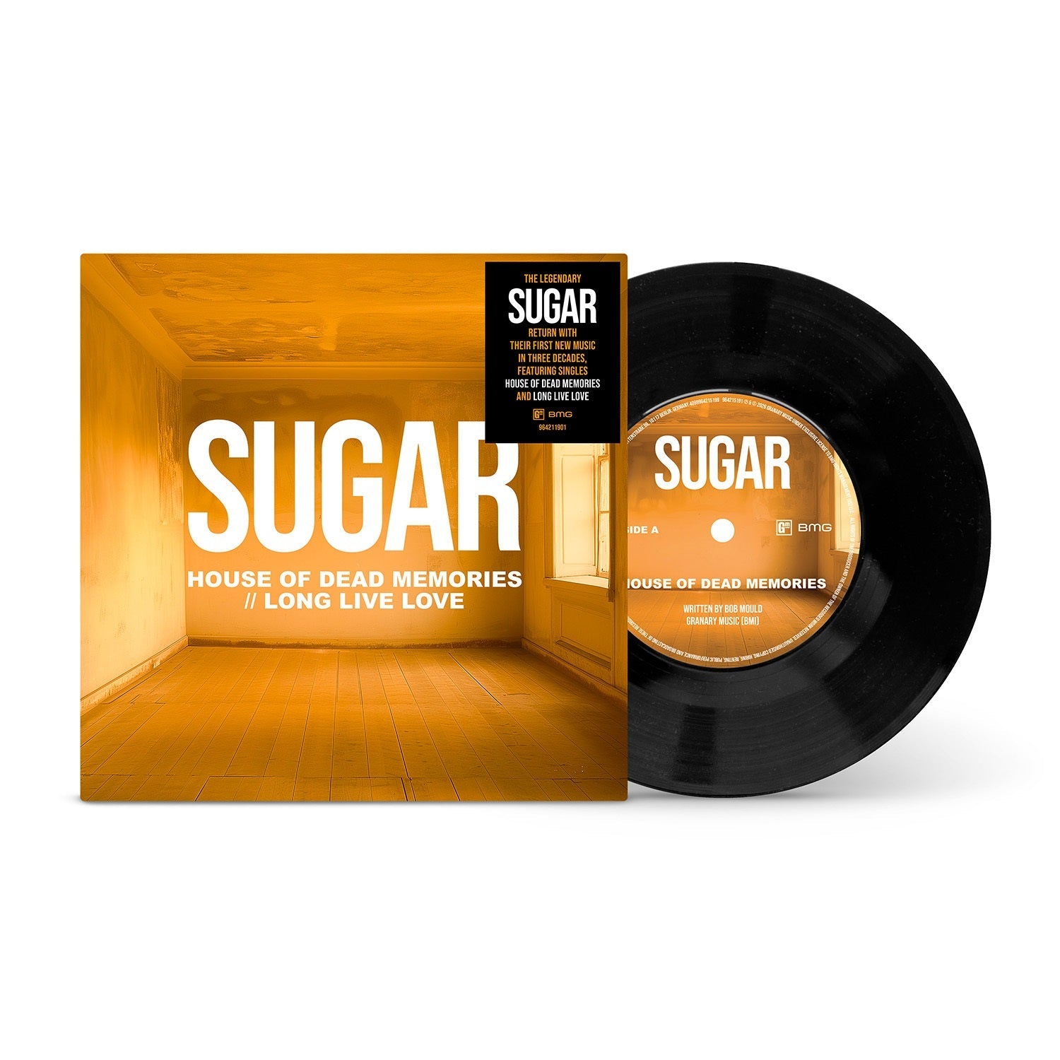 SUGAR 'HOUSE OF DEAD MEMORIES // LONG LIVE LOVE' 7"