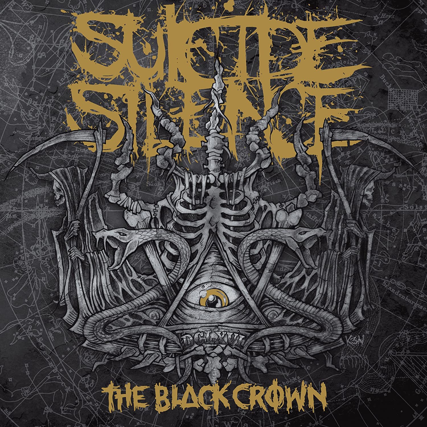 SUICIDE SILENCE 'THE BLACK CROWN ' LP - REISSUE 2018