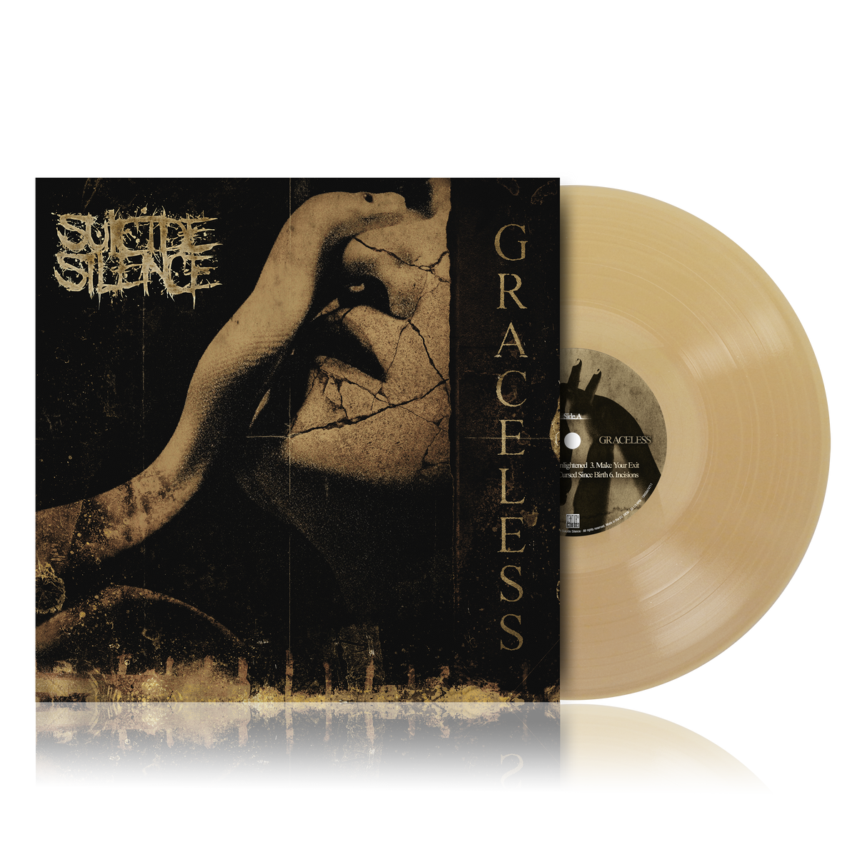 SUICIDE SILENCE ‘GRACELESS’ LP (Translucent Tan Vinyl)