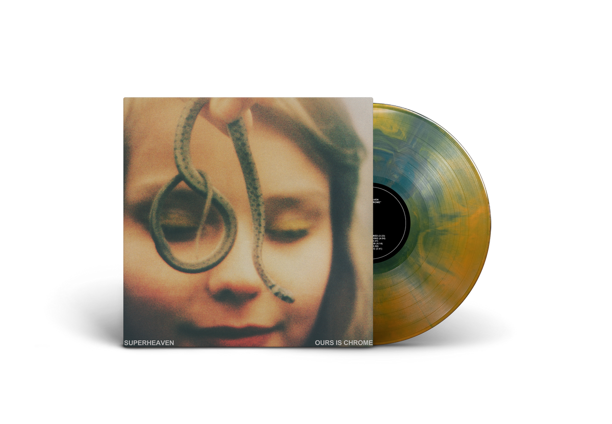 SUPERHEAVEN ‘OURS IS CHROME’ LP (Exclusive – Limited to 300, Patina Rust Splash Vinyl)