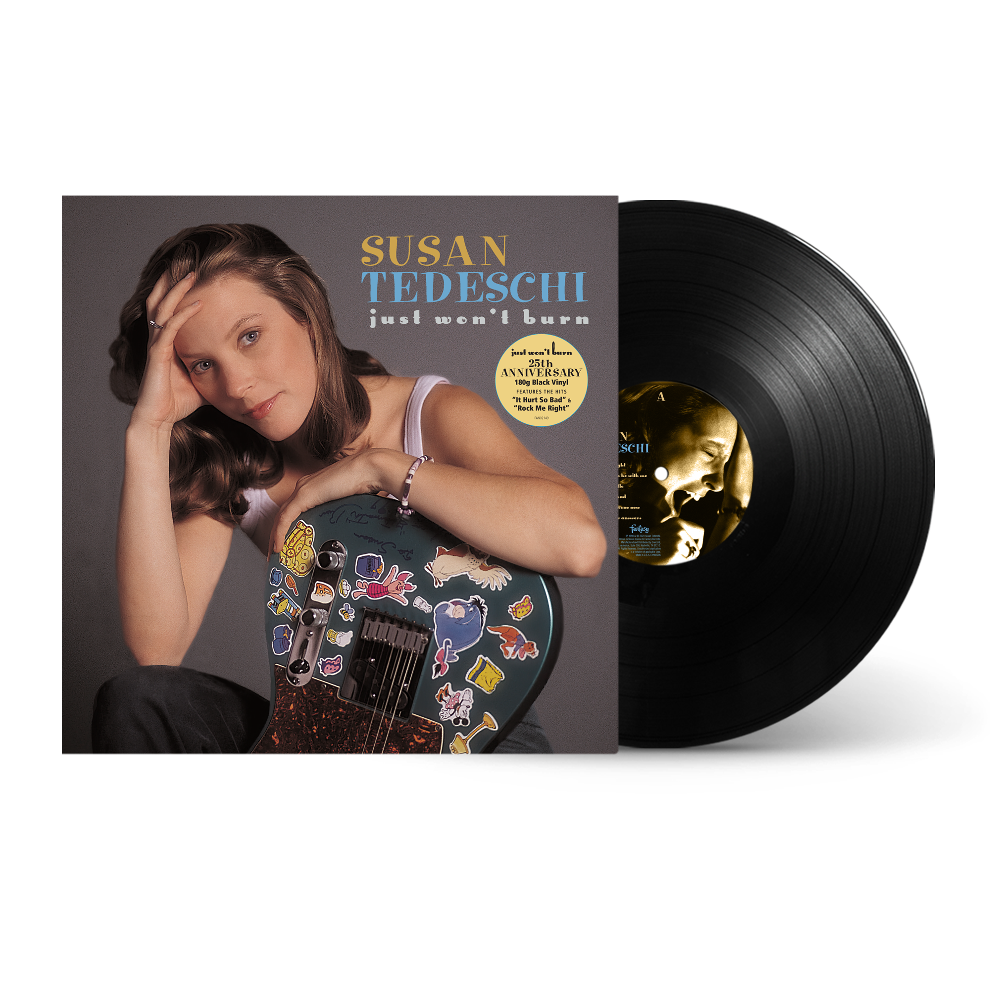 SUSAN TEDESCHI 'JUST WON'T BURN' LP (Black Vinyl)