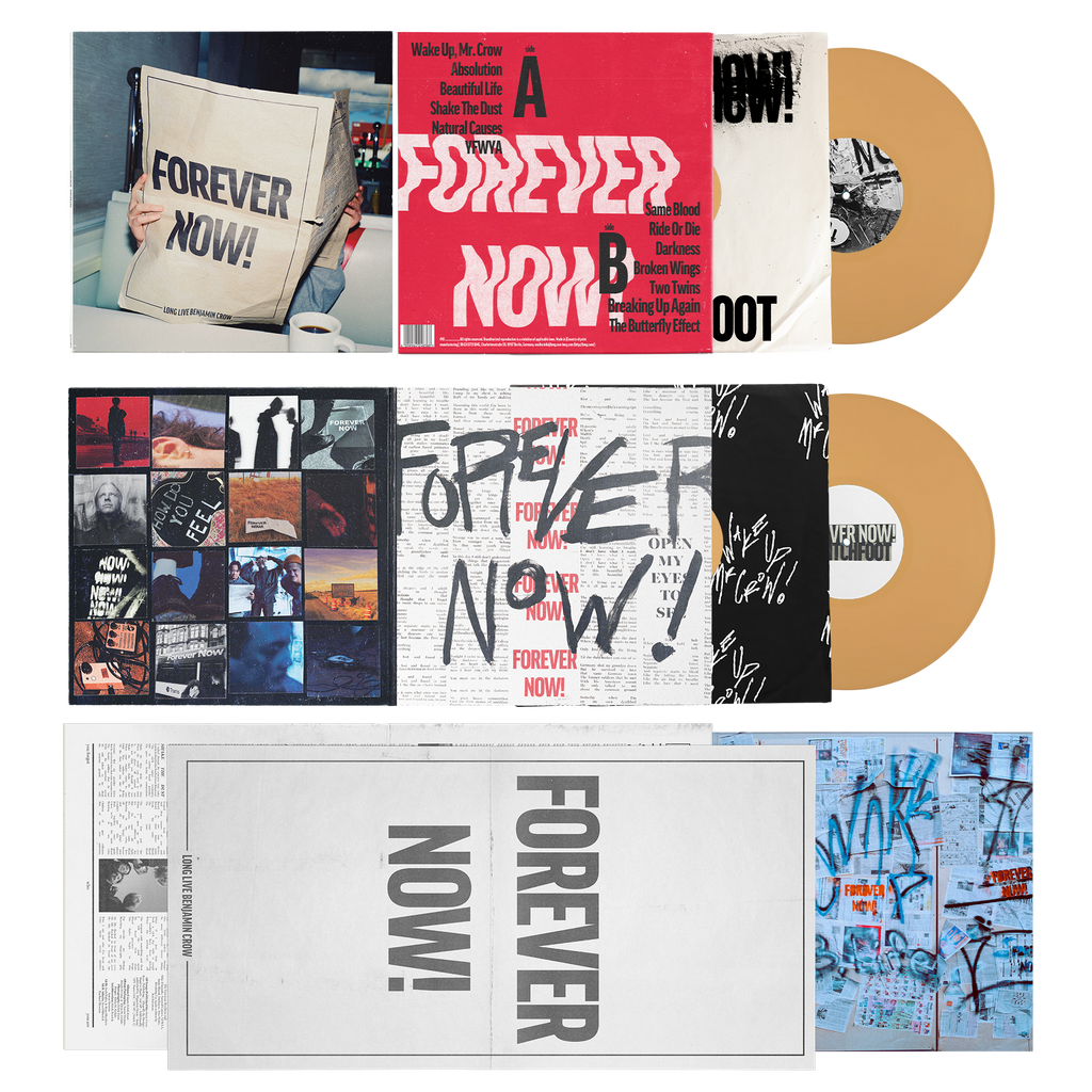 SWITCHFOOT 'FOREVER NOW' LP - EXCLUSIVE - LTD. 300 - CUSTARD