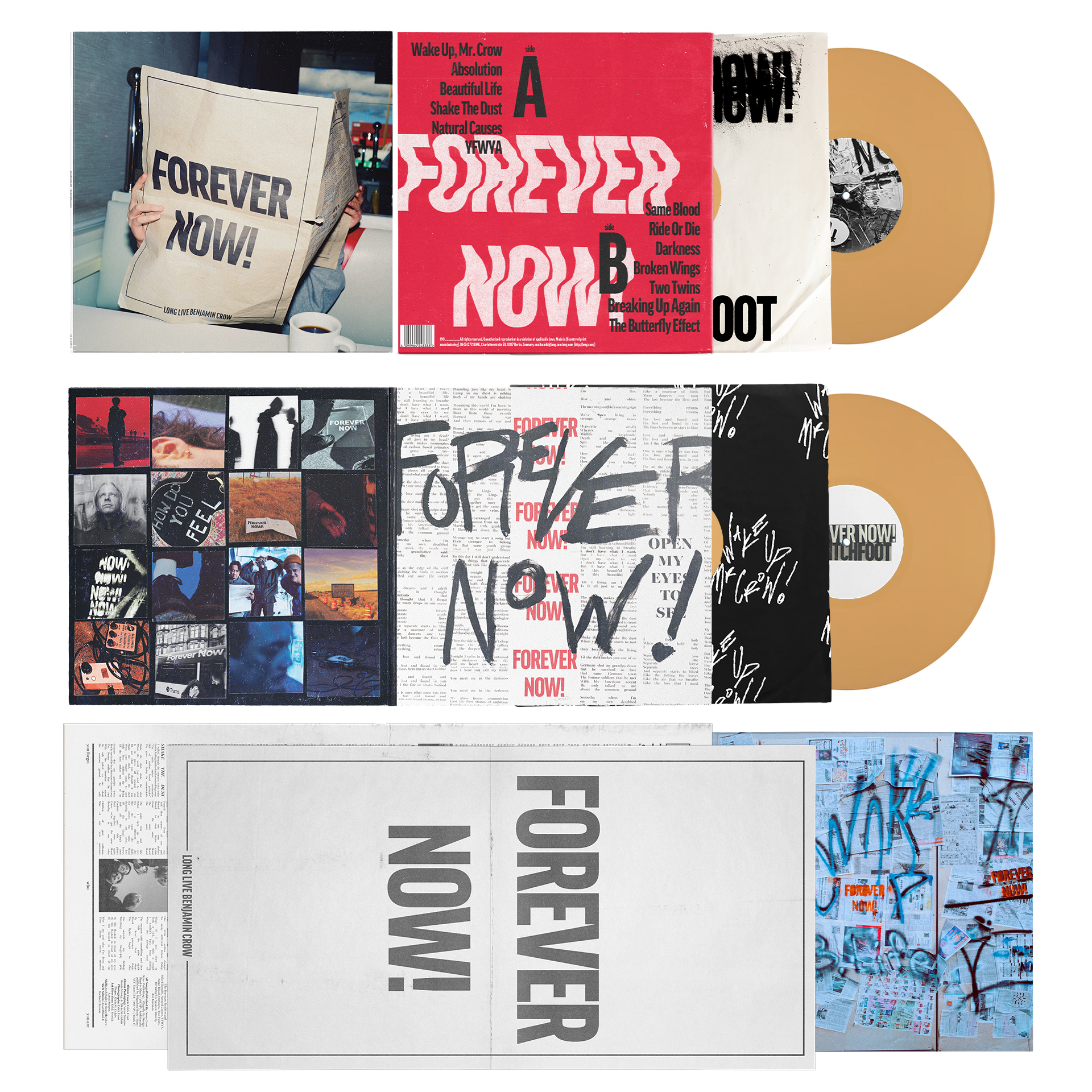 SWITCHFOOT ‘FOREVER NOW’ LP (Exclusive – Limited to 300, Custard Vinyl)