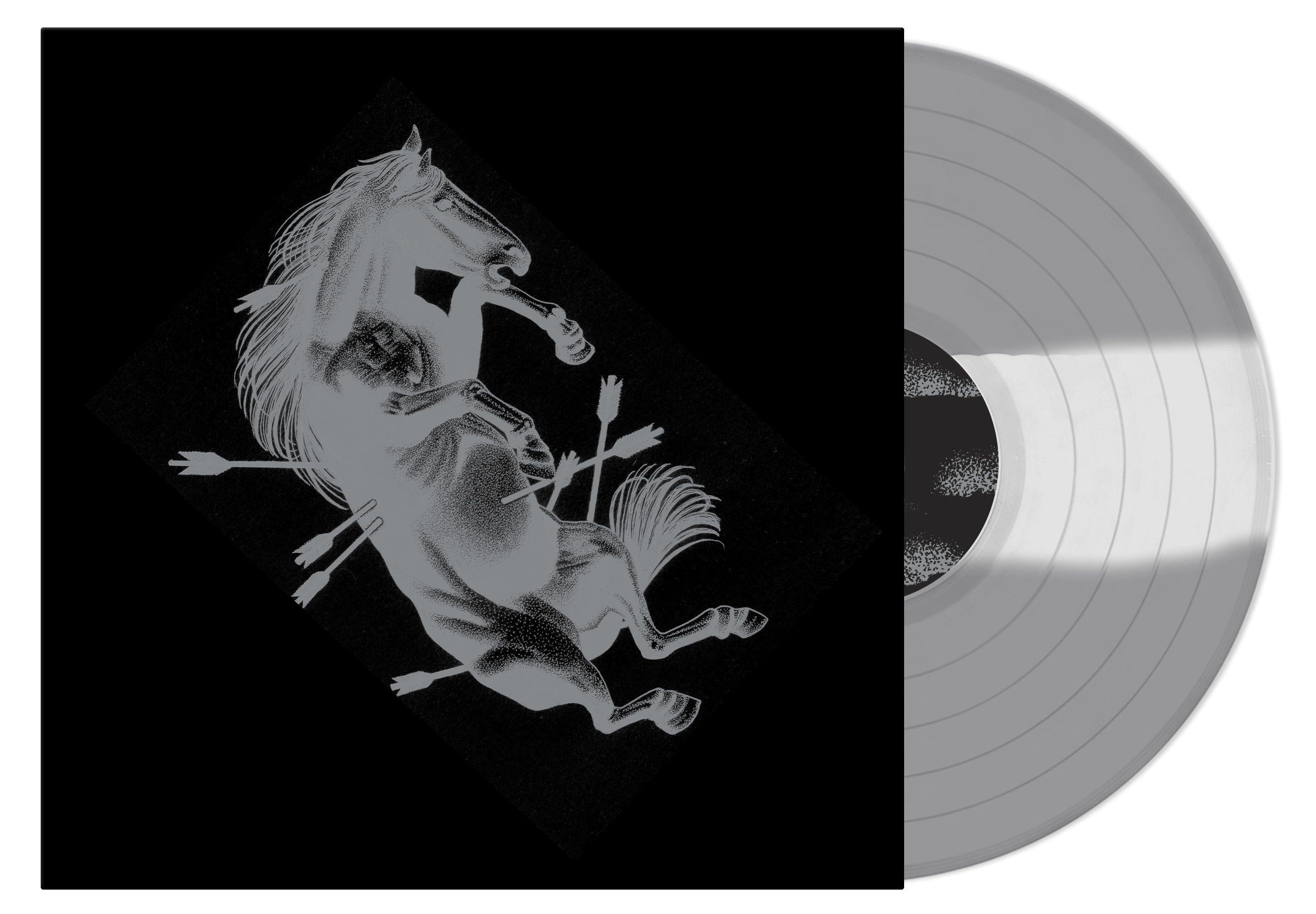 TOUCHE AMORE ‘DEAD HORSE X’ LP - LTD. 400 - CLEAR/SILVER/TRI-COLOR STRIPED