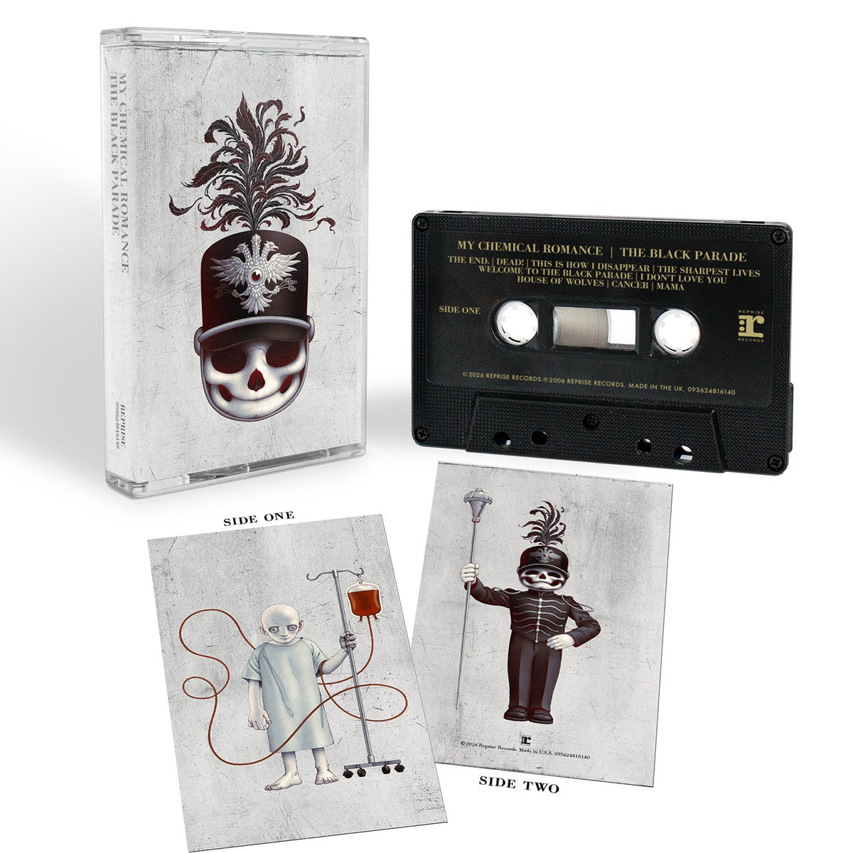 MY CHEMICAL ROMANCE 'THE BLACK PARADE' 20TH ANNIVERSARY EDITION CASSETTE