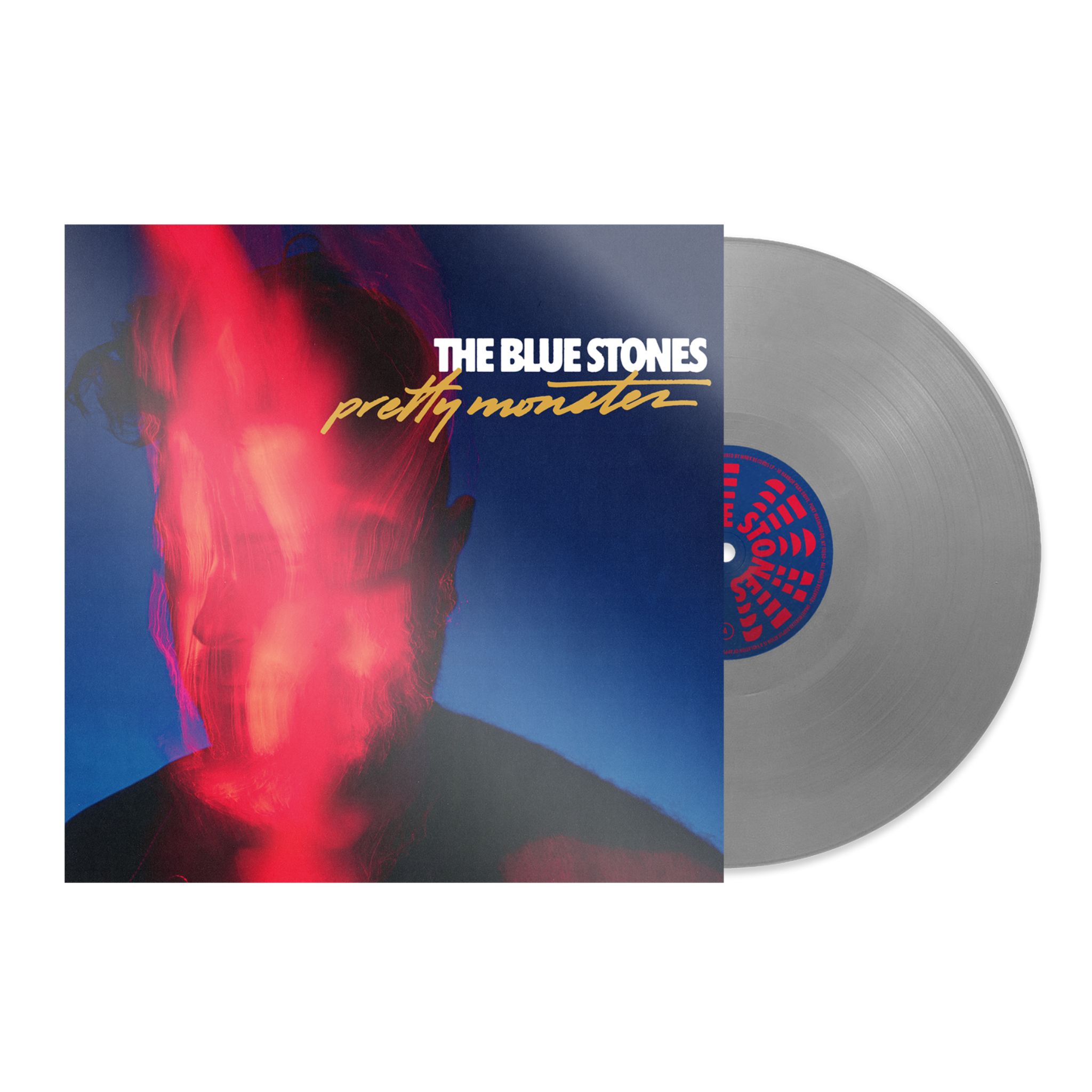 THE BLUE STONES 'PRETTY MONSTER' LP - SILVER