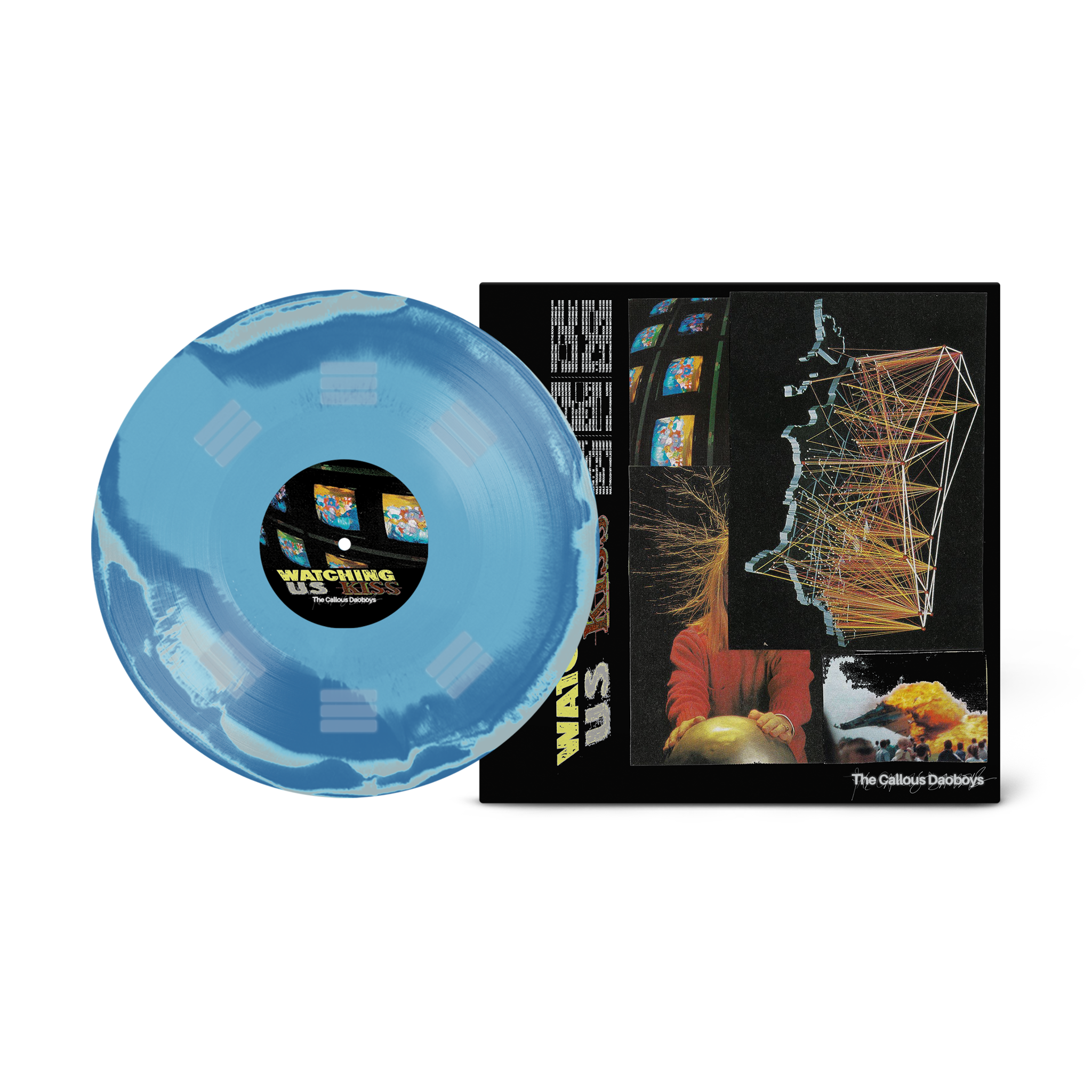 THE CALLOUS DAOBOYS ‘GIGANTIC PARASITE TONGUE/WATCHING US KISS’ 10" (Exclusive – Limited to 200, Frostbite Glass Vinyl)