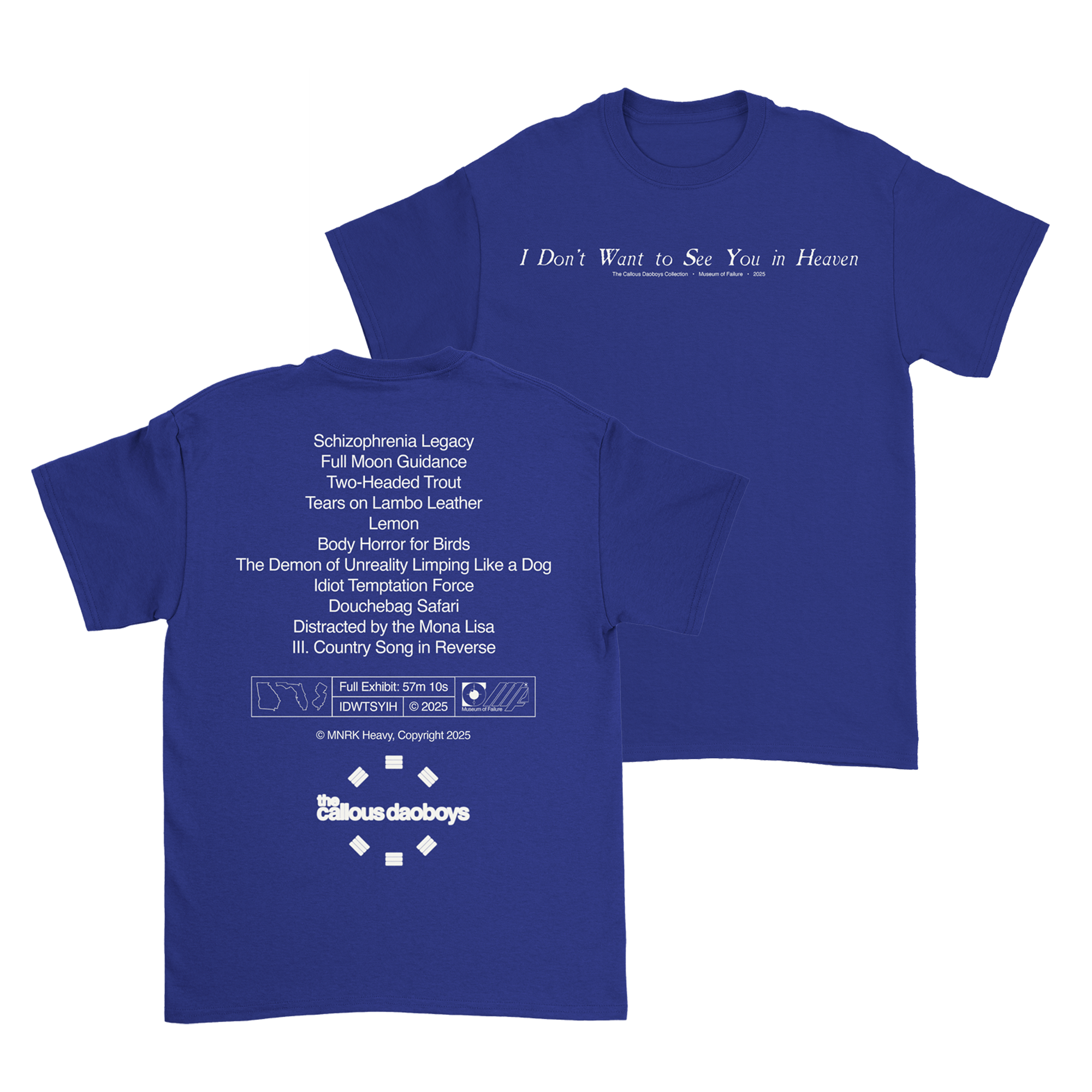 THE CALLOUS DAOBOYS TITLE T-SHIRT