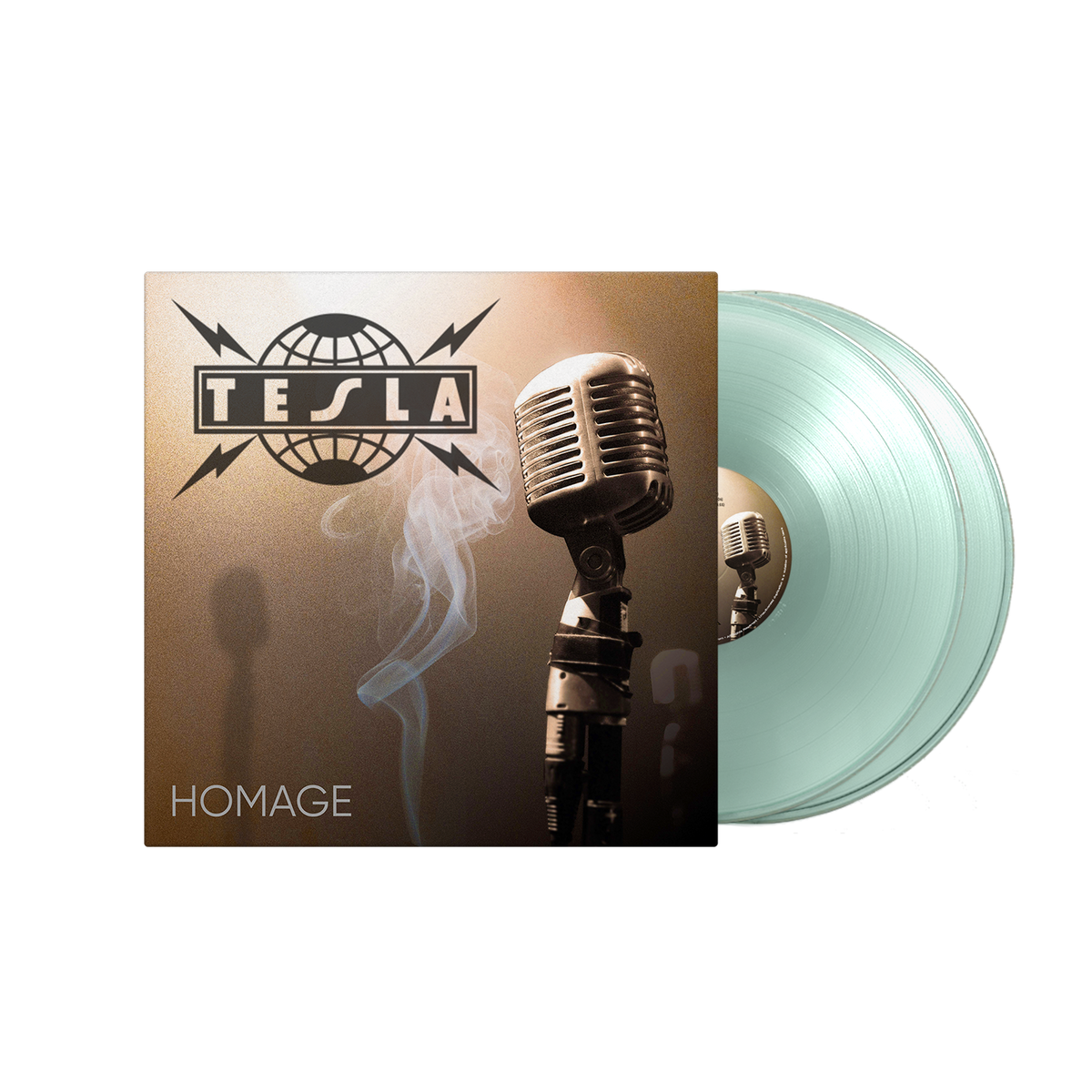 TESLA 'HOMAGE' 2LP - EXCLUSIVE - LTD. 200 - COKE BOTTLE CLEAR