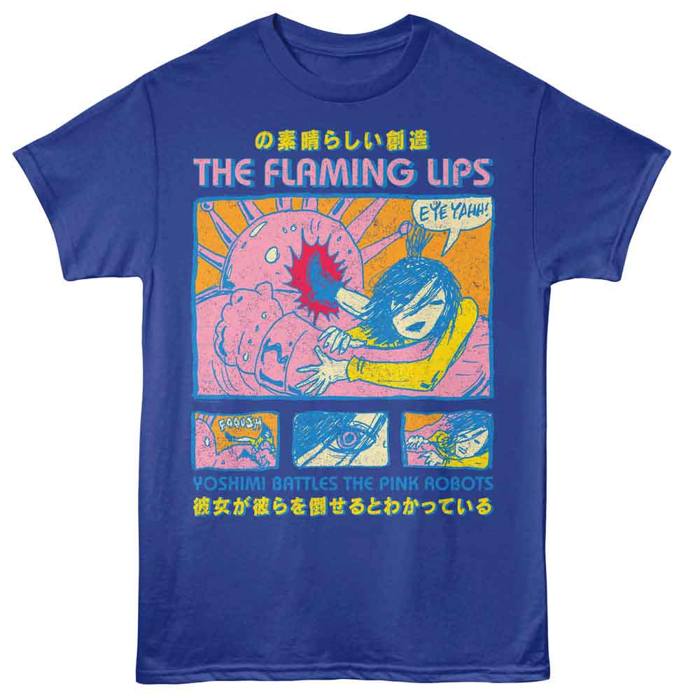 FLAMING LIPS - TFL YOSHIMI COMIC SHIRT