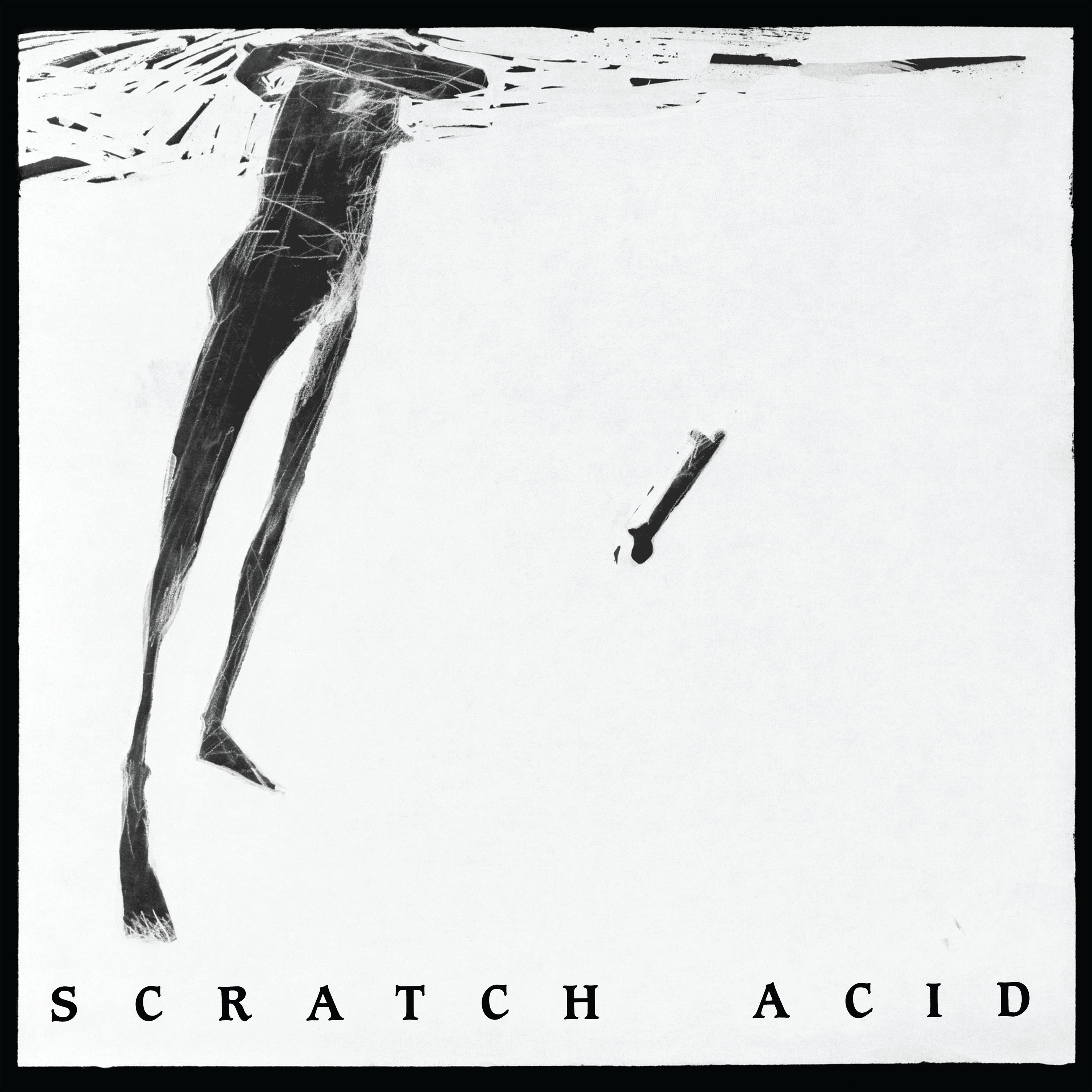 SCRATCH ACID 'S/T EP / BERSERKER' LP - WHITE
