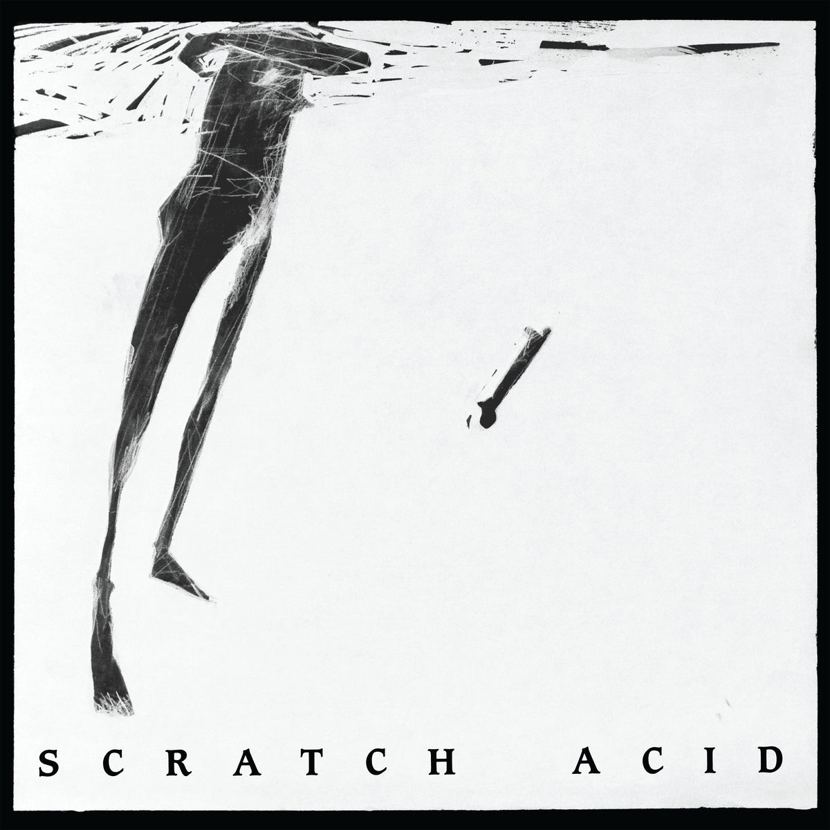 SCRATCH ACID 'S/T EP / BERSERKER' LP - WHITE