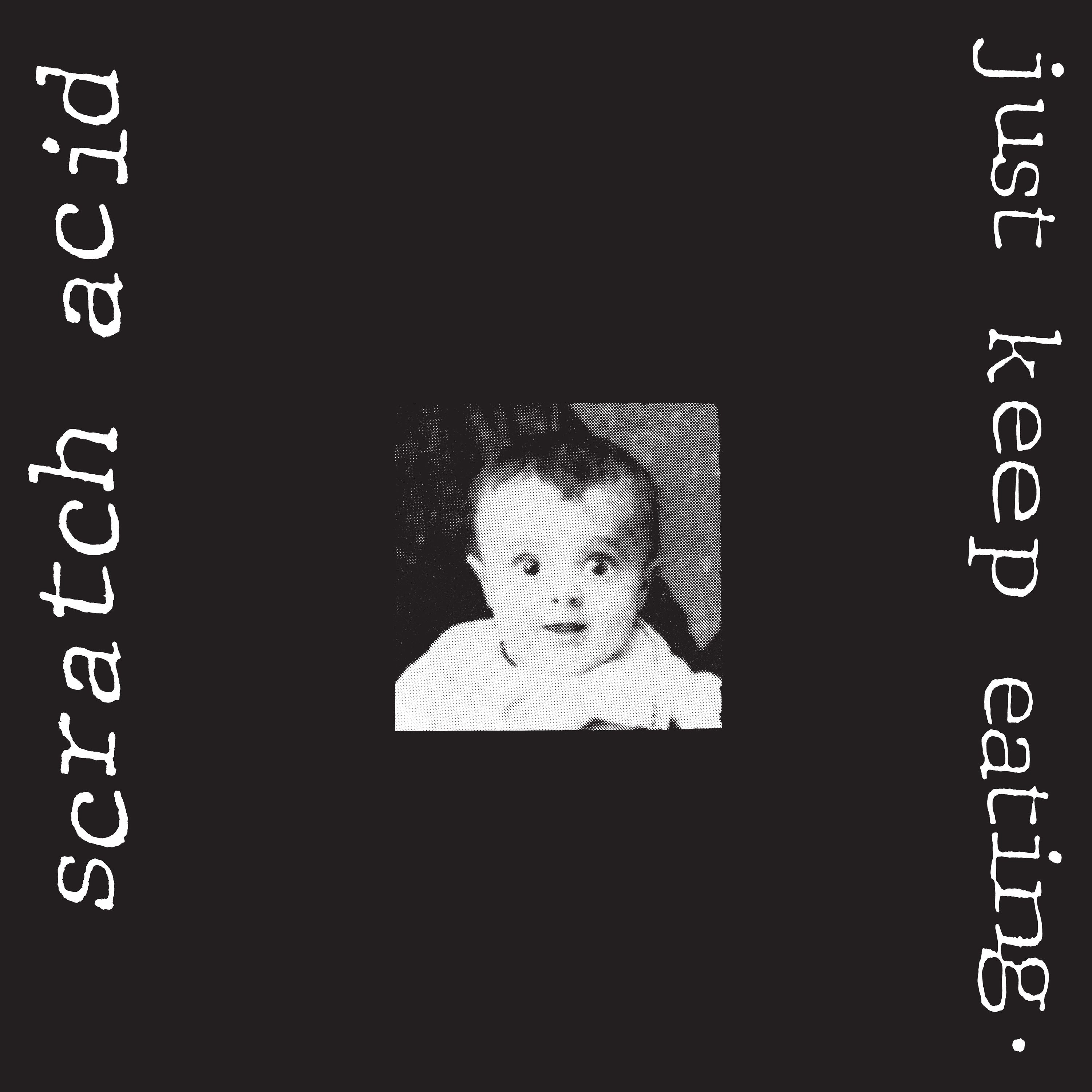 SCRATCH ACID 'JUST KEEP EATING' LP - WHITE