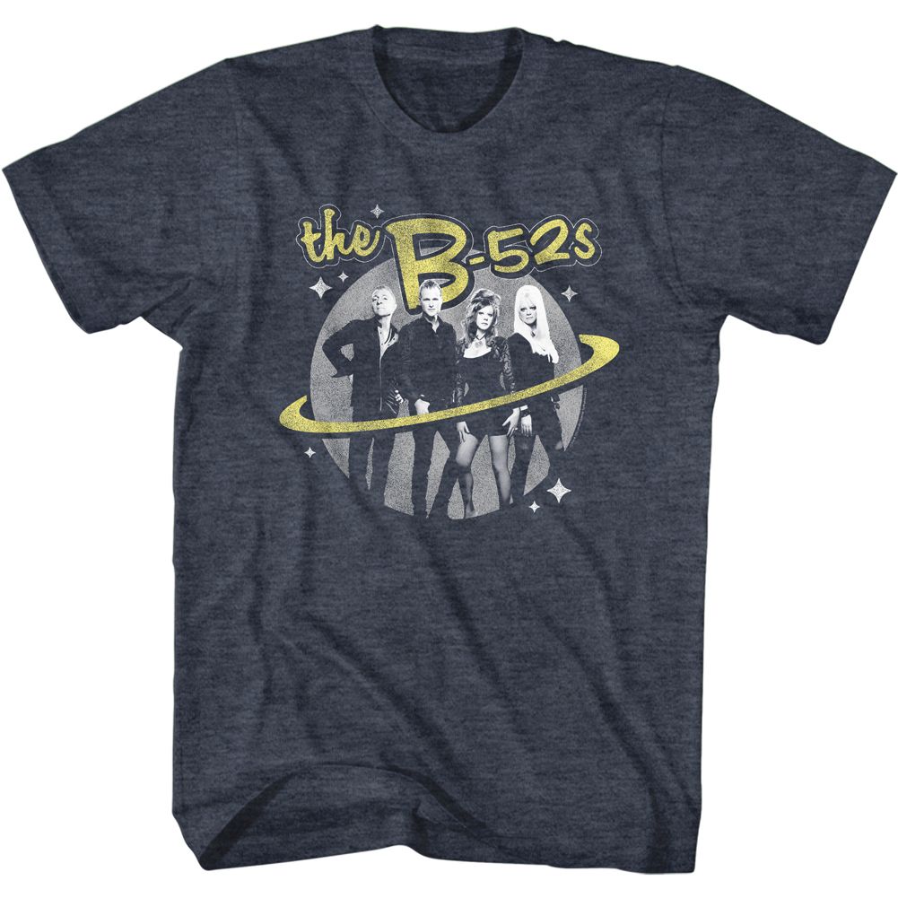 THE B-52'S - LOGO AND PLANET SHIRT