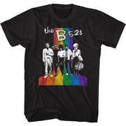 THE B-52'S - BAND AND RAINBOW SHIRT