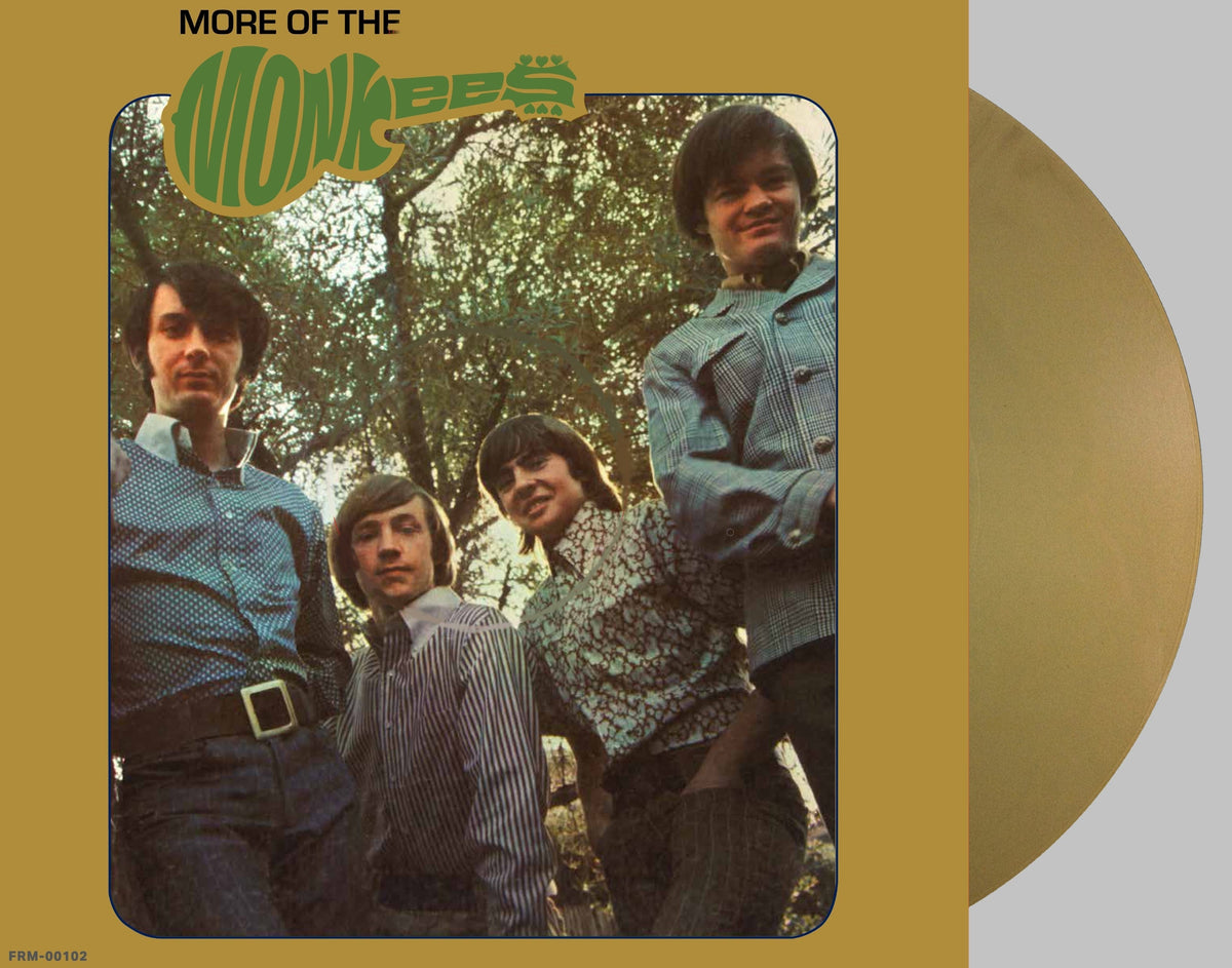 THE MONKEES 'MORE OF THE MONKEES' LP - EXCLUSIVE - LTD. 350 - GOLD