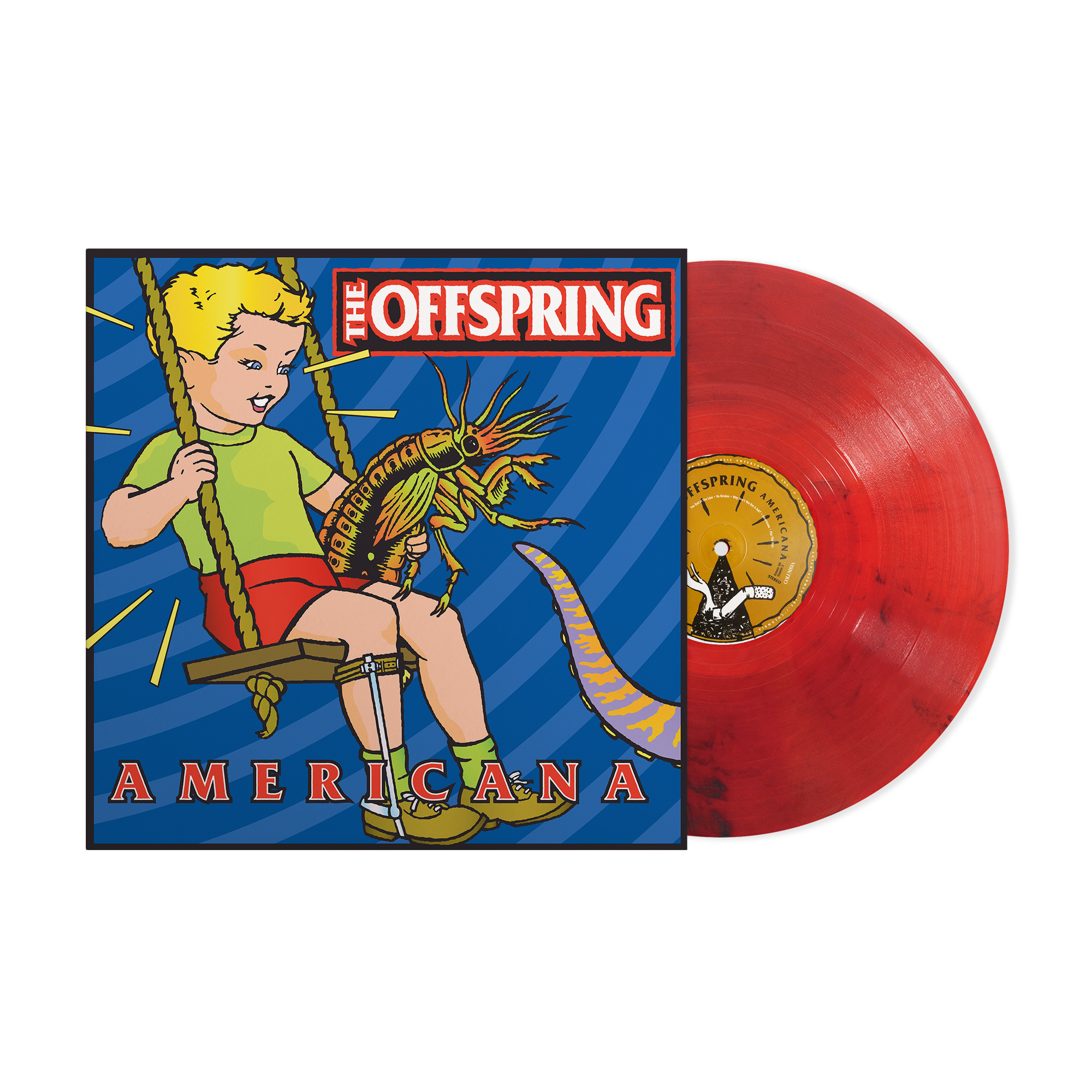 THE OFFSPRING ‘AMERICANA’ LP - EXCLUSIVE - LTD. 500 -  RED SMOKE