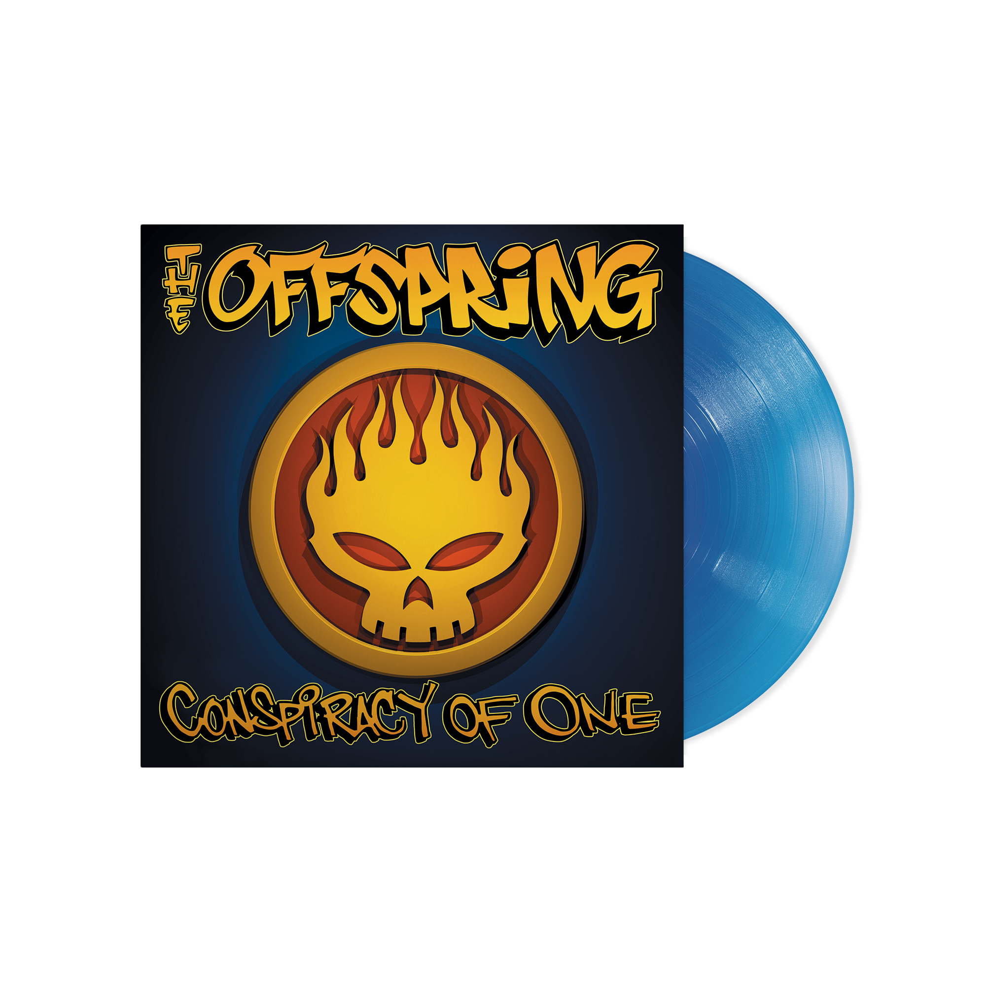 THE OFFSPRING ‘CONSPIRACY OF ONE’ 25TH ANNIVERSARY LP - EXCLUSIVE - LTD. 500 - TRANSLUCENT COBALT BLUE