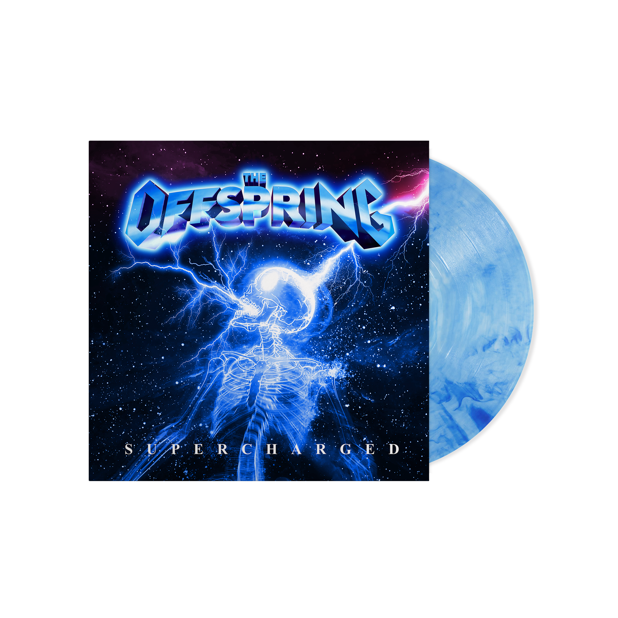 THE OFFSPRING ‘SUPERCHARGED’ LP - EXCLUSIVE - LTD. 300 -  SAPPHIRE