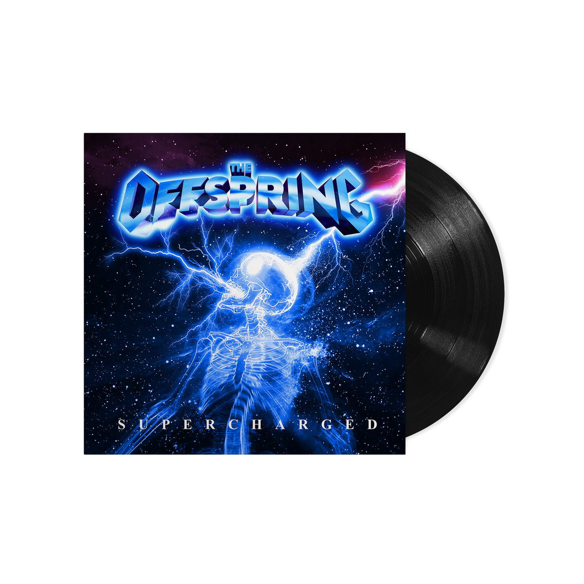 THE OFFSPRING 'SUPERCHARGED' LP - BLACK