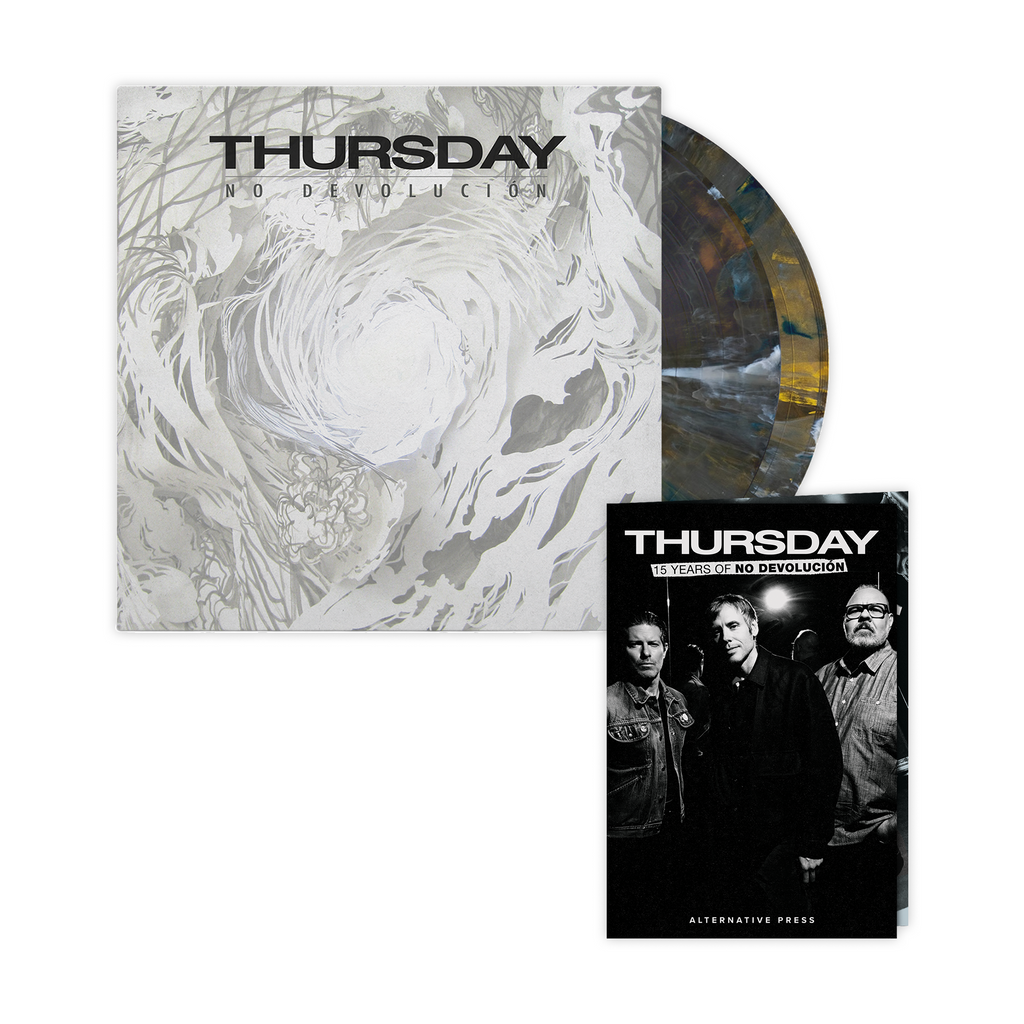 THURSDAY ‘NO DEVOLUCIÓN’ 2LP (Exclusive – Limited to 400, Metallic Heart Vinyl) + ZINE