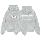 CHASE ATLANTIC "O2 SELL OUTS MINERAL WASH" LIMITED EDITION EXCLUSIVE HOODIE