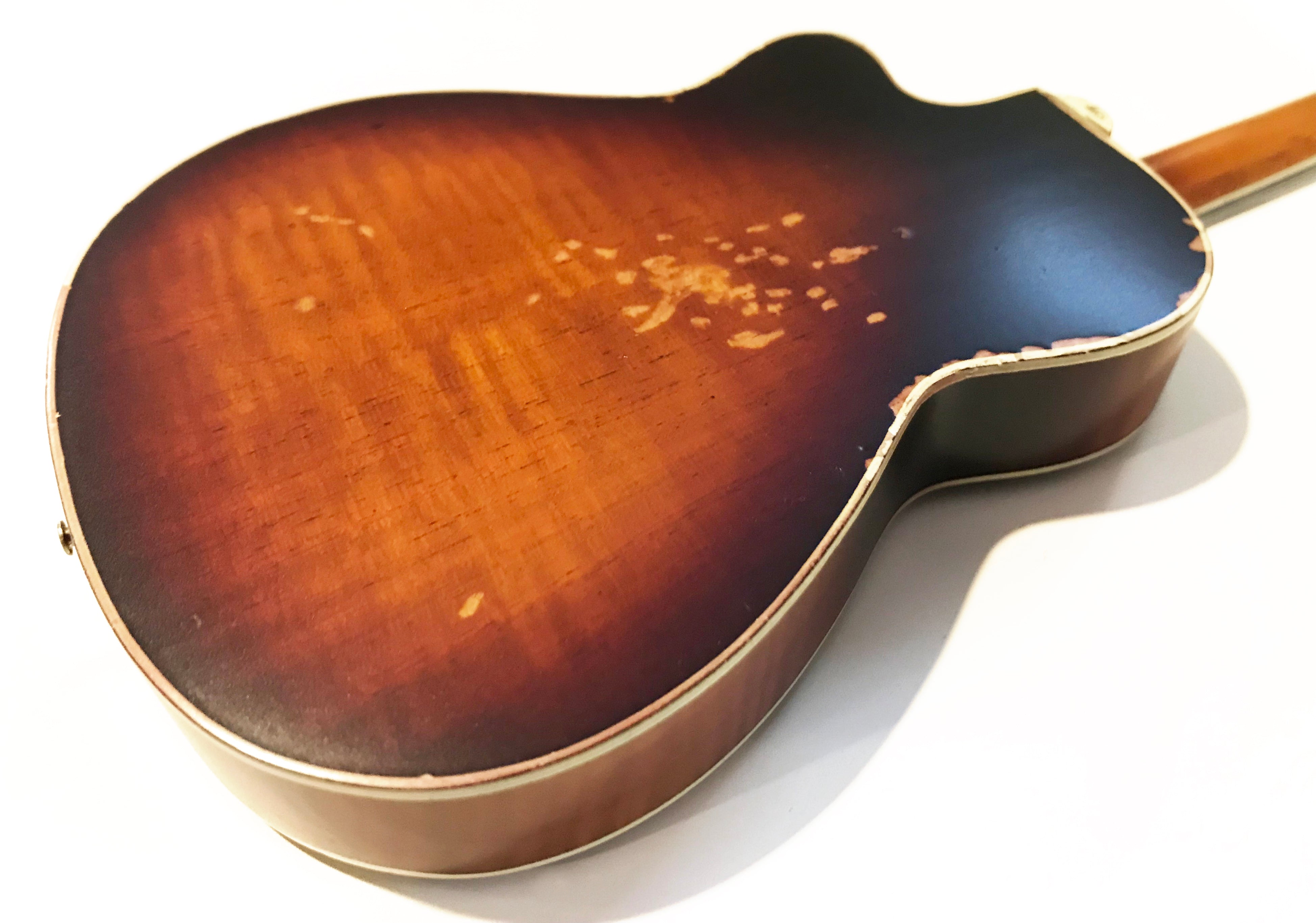 TOBY KEITH SIGNATURE SUNBURST ACOUSTIC MINI GUITAR MODEL