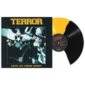 TERROR'LIVE AT CBGB 2004' LP - EXCLUSIVE - LTD. 600 -  BLACK/WHITE/YELLOW