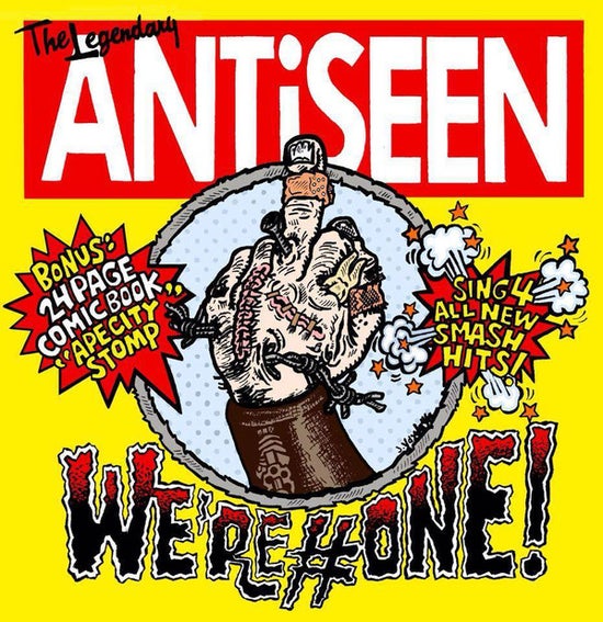 ANTISEEN 'WE'RE #1' LP - COLOR