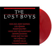 'THE LOST BOYS' MOTION PICTURE SOUNDTRACK ANNIVERSARY EDITION LP - LTD. - RED