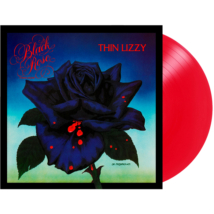 THIN LIZZY 'BLACK ROSE - A ROCK LEGEND' LP - TRANSLUCENT RED