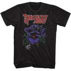 THIN LIZZY - BLACK ROSE SHIRT