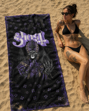 GHOST 'TALL MAN' BEACH TOWEL (32"x 63")