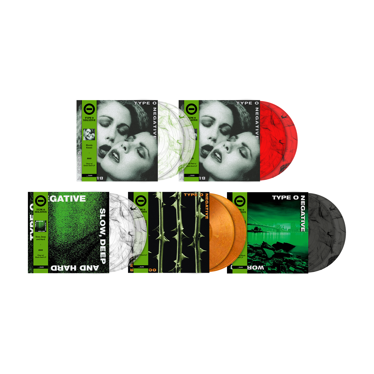 REVOLVER x TYPE O NEGATIVE LP COLLECTOR'S BOX SET - EXCLUSIVE - LTD. 500