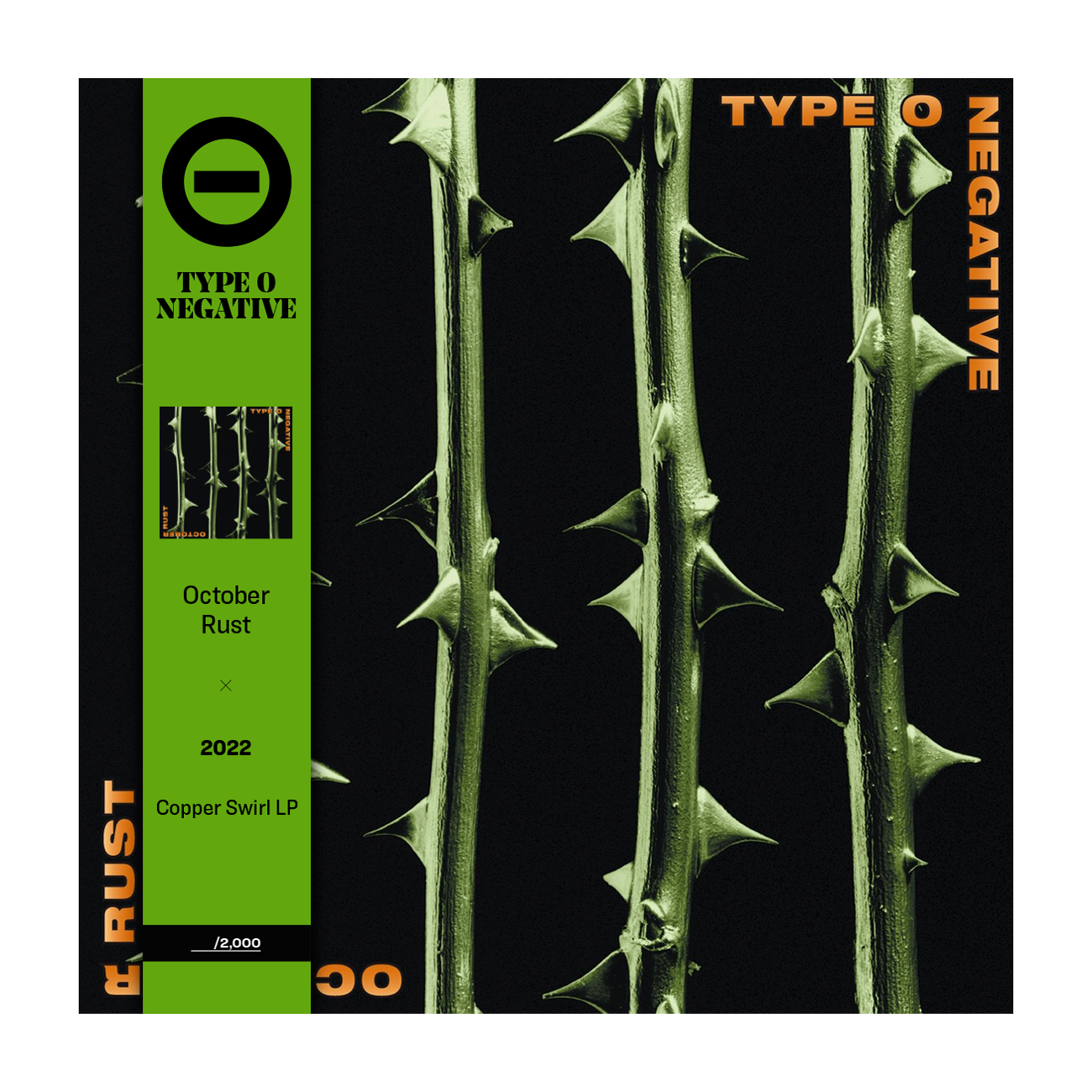 REVOLVER x TYPE O NEGATIVE LP COLLECTOR'S BOX SET - EXCLUSIVE - LTD. 500