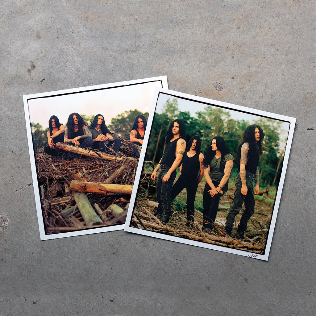 TYPE O NEGATIVE DIGITAL 12X12 PHOTO PRINT SET W/ SPECIAL TEXTURE PRINTING (SERIES 1)