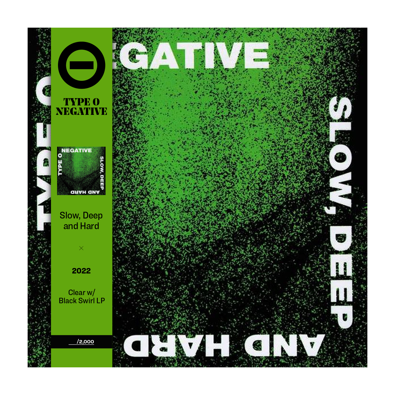 REVOLVER x TYPE O NEGATIVE LP COLLECTOR'S BOX SET - EXCLUSIVE - LTD. 500