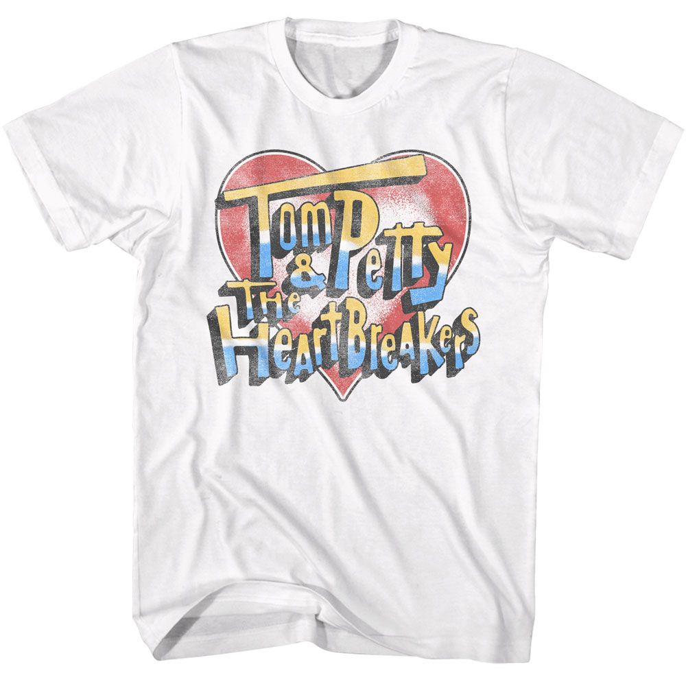 TOM PETTY - HEART AND LOGO SHIRT