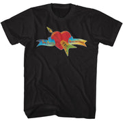 TOM PETTY - HEART AND BANNER SHIRT