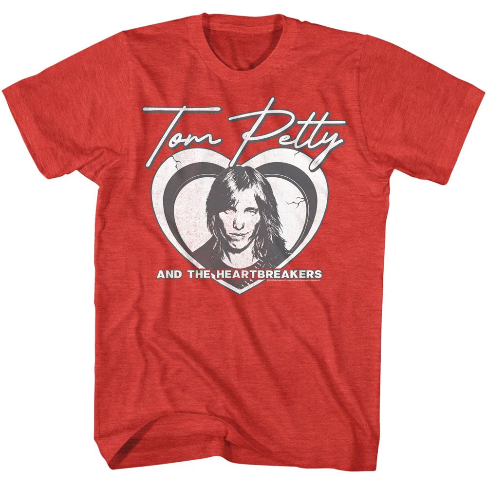 TOM PETTY - LAYERED HEART SHIRT